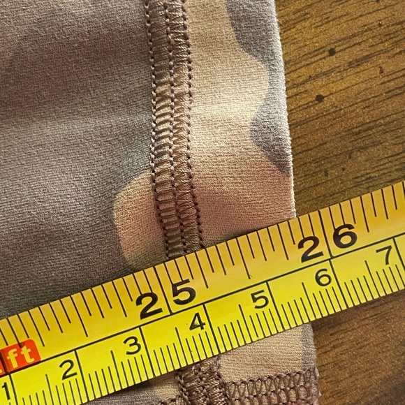 lululemon Align High-Rise Pant with Pockets 25 Camo Beige Size 18 - Picture 9 of 9